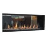 Superior DRL6000-ST 60-Inch Electronic Ignition Direct Vent See-Through Gas Fireplace With Remote & Crushed Glass Media