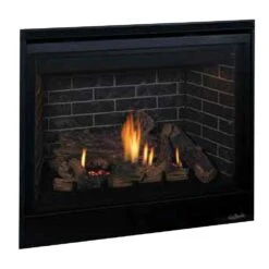 Superior DRT3535 35-Inch Electronic Ignition Direct Vent Gas Fireplace With Remote & Charred Oak Logs