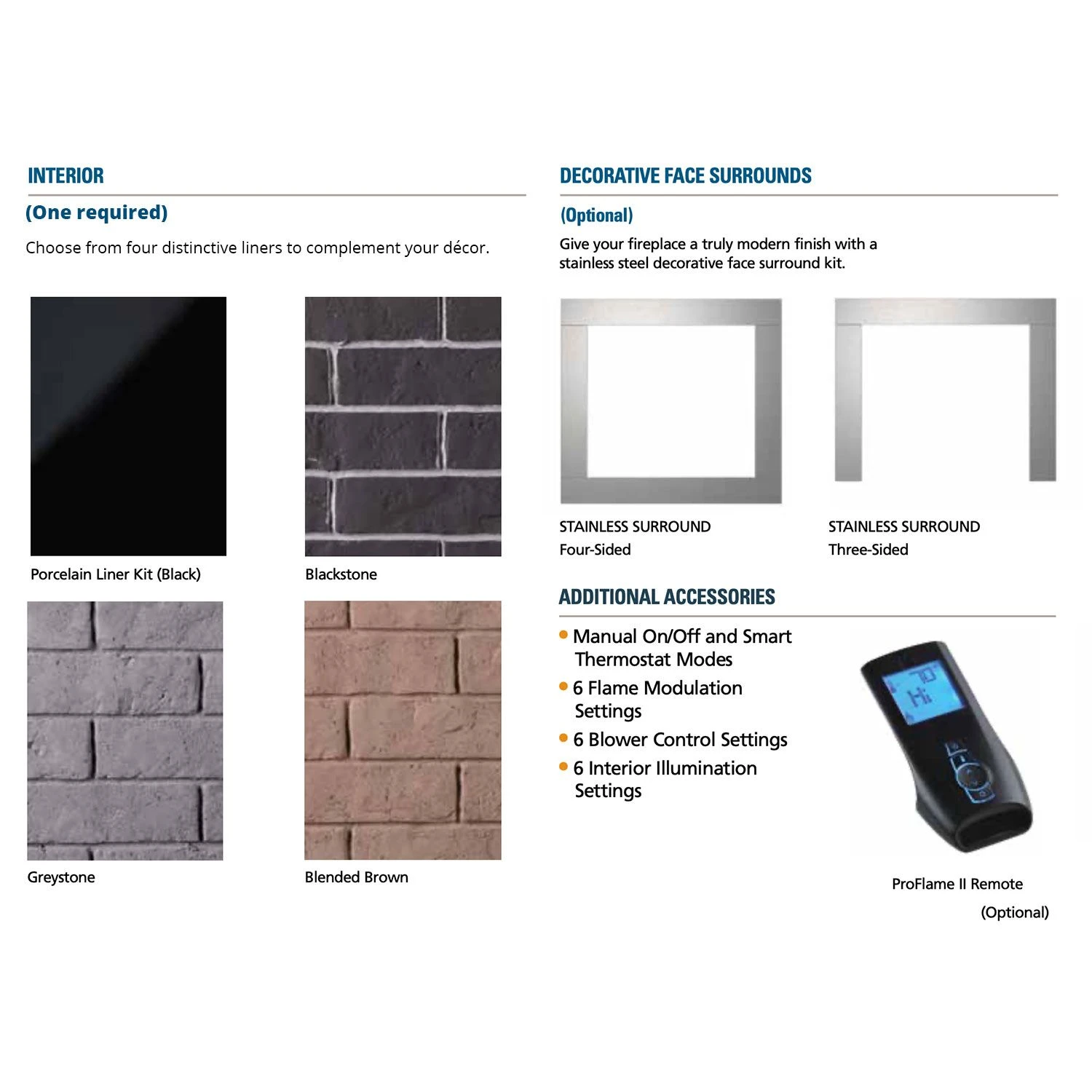 Superior DRT3535 35-Inch Electronic Ignition Direct Vent Gas Fireplace With Remote & Charred Oak Logs 4 Superior DRT3535 35-Inch Electronic Ignition Direct Vent Gas Fireplace With Remote & Charred Oak Logs - Image 4