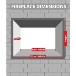 Rasmussen DF-EPR-Kit Double Sided Evening Prestige Series Complete Fireplace Log Set 9 Rasmussen DF-EPR-Kit Double Sided Evening Prestige Series Complete Fireplace Log Set -Natural Gas Fire Place Store dual face fireplace dimensions 20