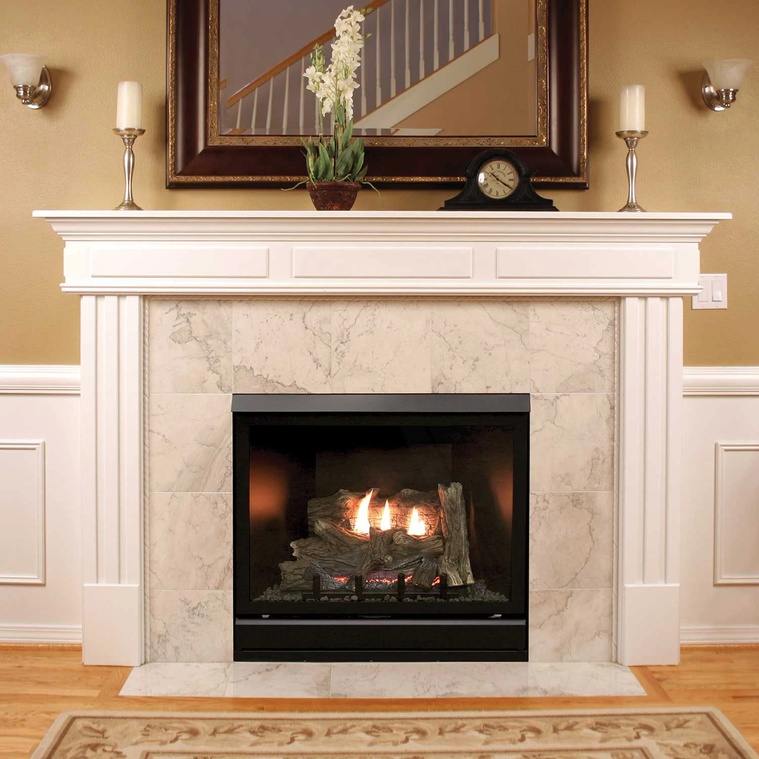 Empire White Mountain Hearth DVCD42FP Tahoe Clean-Face Direct Vent Deluxe Gas Fireplace, 42-Inches 2 Empire White Mountain Hearth DVCD42FP Tahoe Clean-Face Direct Vent Deluxe Gas Fireplace, 42-Inches - Image 2