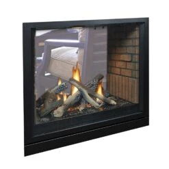 Empire White Mountain Hearth DVCP36S Tahoe Clean-Face Direct Vent Premium Double Sided Fireplace, 36-Inches