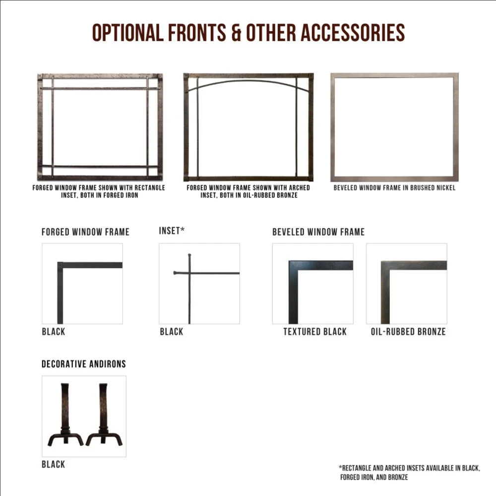 Empire White Mountain Hearth DVCT40CSP-OUT Rushmore Clean-Face Direct Vent Double Sided Indoor/Outdoor Fireplace With Log Set, 40-Inches 3 Empire White Mountain Hearth DVCT40CSP-OUT Rushmore Clean-Face Direct Vent Double Sided Indoor/Outdoor Fireplace With Log Set, 40-Inches - Image 3