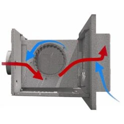Empire White Mountain Hearth DVKCV Vertical Conversion Kit For DVKPM Power Vent Module -Natural Gas Fire Place Store dvkcv e 10 21