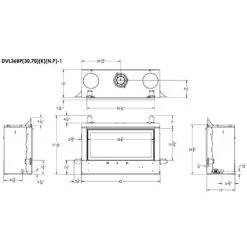 Empire White Mountain Hearth DVL36BP Loft Direct Vent Contemporary Fireplace With Clear Crushed Glass, 36-Inches 8 Empire White Mountain Hearth DVL36BP Loft Direct Vent Contemporary Fireplace With Clear Crushed Glass, 36-Inches -Natural Gas Fire Place Store dvl36bp specs a 10 21