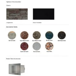 Empire White Mountain Hearth DVLL48SP-OUT Boulevard Direct Vent Double Sided Indoor/Outdoor Linear Fireplace, 48-Inches -Natural Gas Fire Place Store dvll media a 09 21