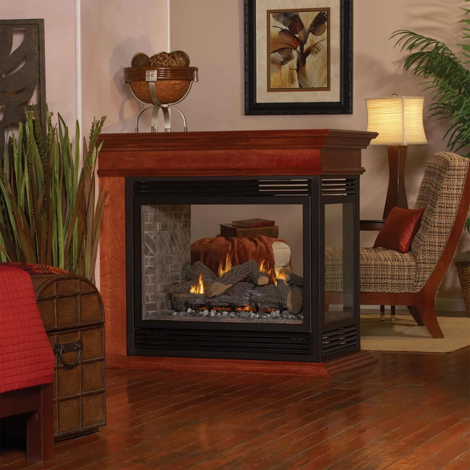 Empire White Mountain Hearth DVP36P Tahoe Direct Vent Premium Peninsula Gas Fireplace, 36-Inches 2 Empire White Mountain Hearth DVP36P Tahoe Direct Vent Premium Peninsula Gas Fireplace, 36-Inches - Image 2