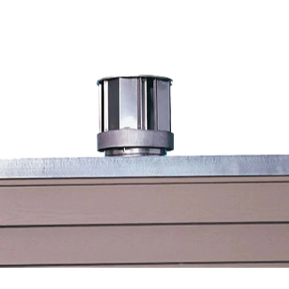 Majestic DVP-TVHW Vertical High Wind Termination Cap 1 Majestic DVP-TVHW Vertical High Wind Termination Cap