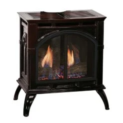 Empire White Mountain Hearth DVP20CC Direct-Vent Cast Iron Stove With Slope Glaze Burner, 20-Inches