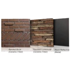 Empire White Mountain Hearth DVX42FP Tahoe Direct Vent Luxury Fireplace, 42-Inches -Natural Gas Fire Place Store dvx36fp tahoe brick liners a 10 21