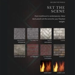 Napoleon E42xTE Elevation Series Electronic Ignition 42-Inch Direct Vent Gas Fireplace -Natural Gas Fire Place Store e36xt config b 08 22 1