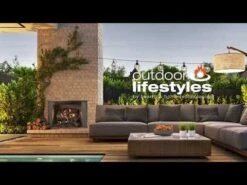 Outdoor Lifestyles Cottagewood 42-Inch Outdoor Wood Fireplace -Natural Gas Fire Place Store eKWv2j5YEvk 208