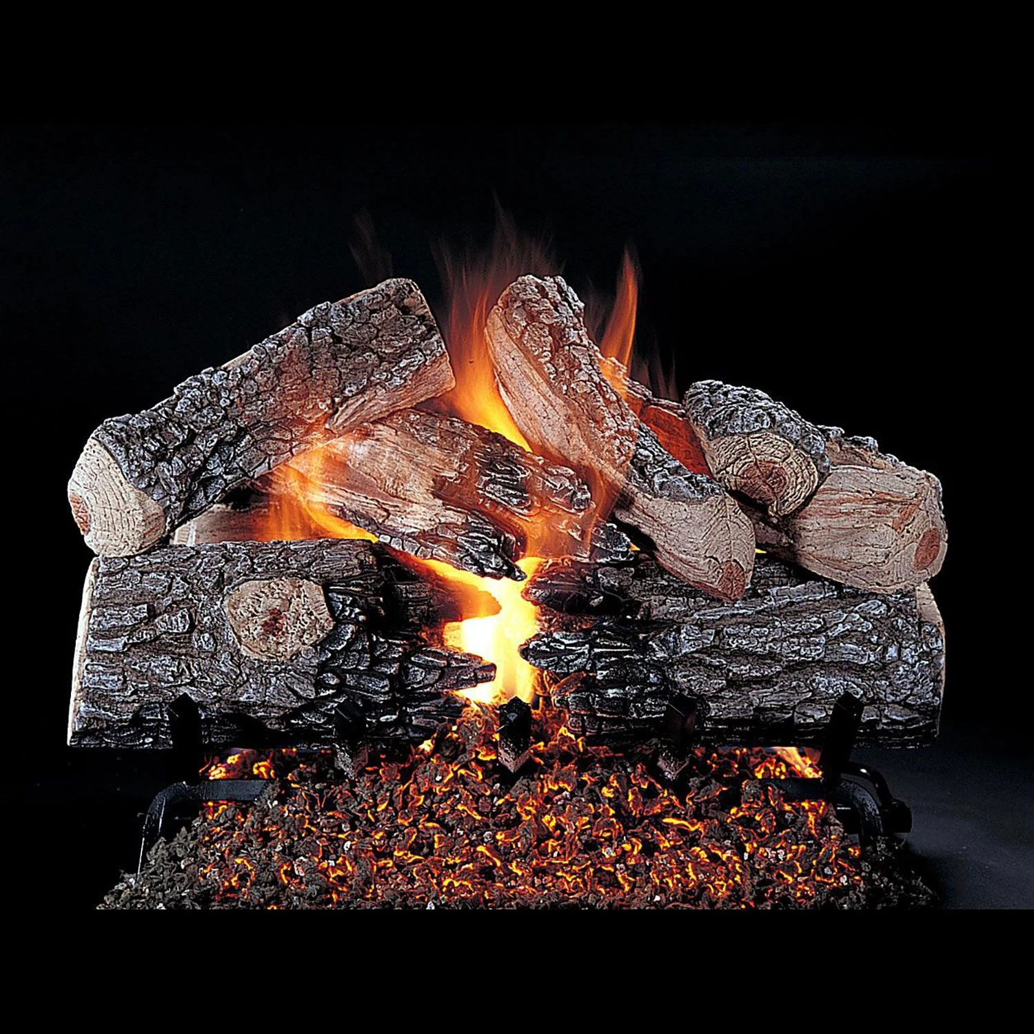 Rasmussen SS-EPR-Kit Evening Prestige Series Stainless Steel Fireplace Log Set 1 Rasmussen SS-EPR-Kit Evening Prestige Series Stainless Steel Fireplace Log Set