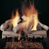 Rasmussen DF-SS-EXF-Kit Double Sided Evening CrossFire Series Stainless Steel Fireplace Log Set