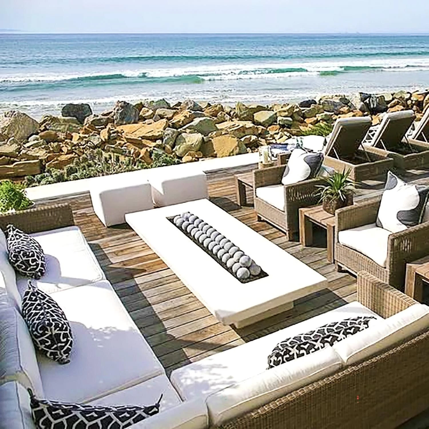 Rasmussen FB33 Smooth FireBalls For 33-Inch Linear Burner, 4-Inch Diameter 3 Rasmussen FB33 Smooth FireBalls For 33-Inch Linear Burner, 4-Inch Diameter - Image 3