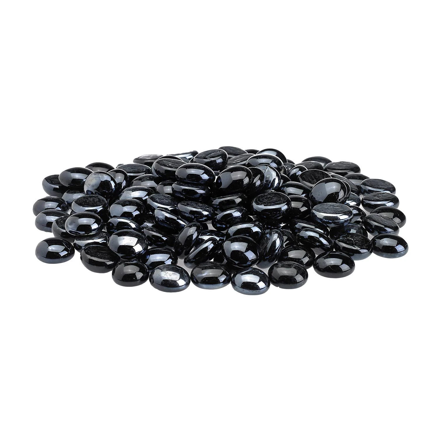 American Fire Glass 1/2-Inch Fire Glass Beads, 10-Pounds, Twilight Luster 2 American Fire Glass 1/2-Inch Fire Glass Beads, 10-Pounds, Twilight Luster - Image 2