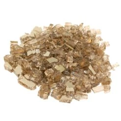 Real Fyre GL-10-ZR Bronze Reflective Fire Glass, 10 Pounds
