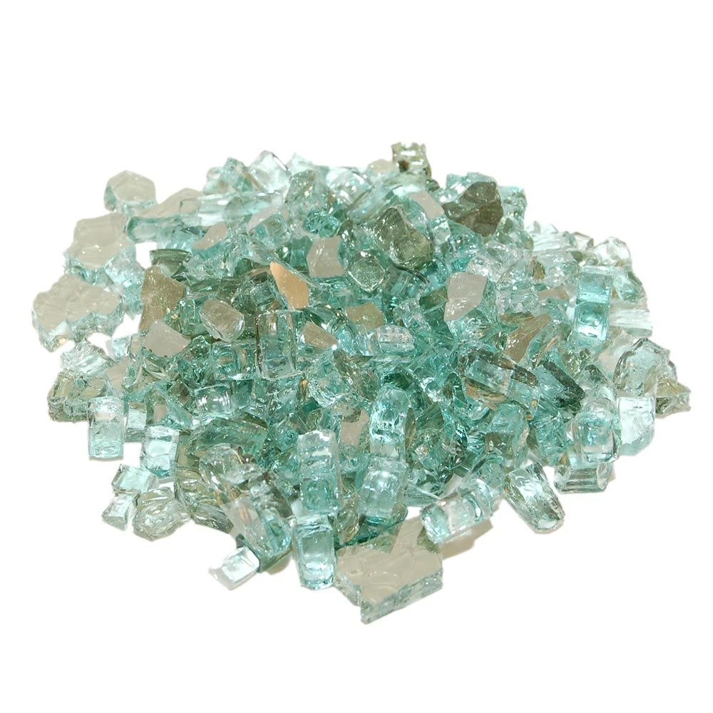 Real Fyre GL-10-ER Emerald Reflective Fire Glass, 10 Pounds 1 Real Fyre GL-10-ER Emerald Reflective Fire Glass, 10 Pounds