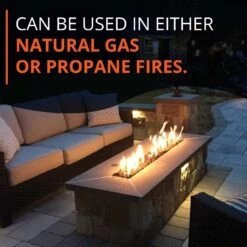 HPC Fire 1/4 Inch Decorative Fire Glass, 10 Pounds, Copper -Natural Gas Fire Place Store fire glass gas source image 2