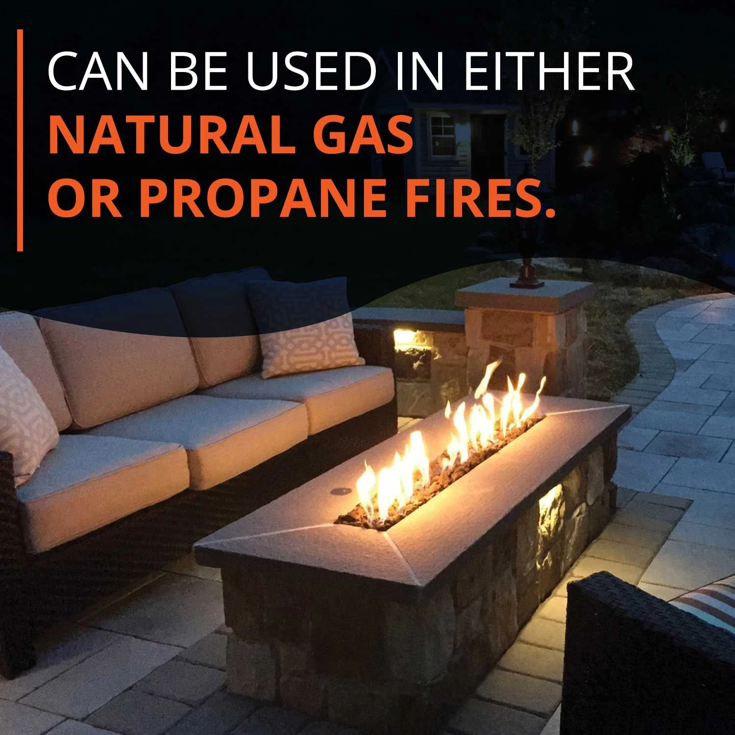 HPC Fire 1/4 Inch Decorative Fire Glass, 10 Pounds, Pacific Blue 3 HPC Fire 1/4 Inch Decorative Fire Glass, 10 Pounds, Pacific Blue - Image 3