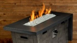 American Fire Glass 1/2-Inch Fireglass 2.0, 10-Pounds, Starfire Luster -Natural Gas Fire Place Store fireglass cube fire clear 4