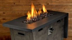 American Fire Glass 1/2-Inch Fireglass 2.0, 10-Pounds, Copper Luster -Natural Gas Fire Place Store fireglass cube fire copper 2