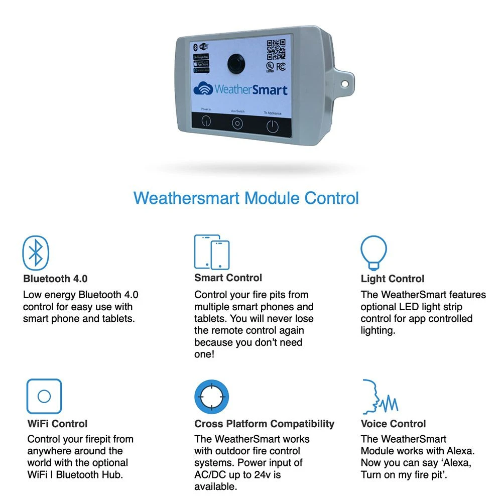 IFlame FT-WS1 WeatherSmart Bluetooth/WiFi Module 3 IFlame FT-WS1 WeatherSmart Bluetooth/WiFi Module - Image 3