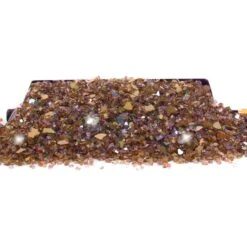 Real Fyre G45-GL Series Vented Glass Burner, Stainless Steel, ANSI Certified