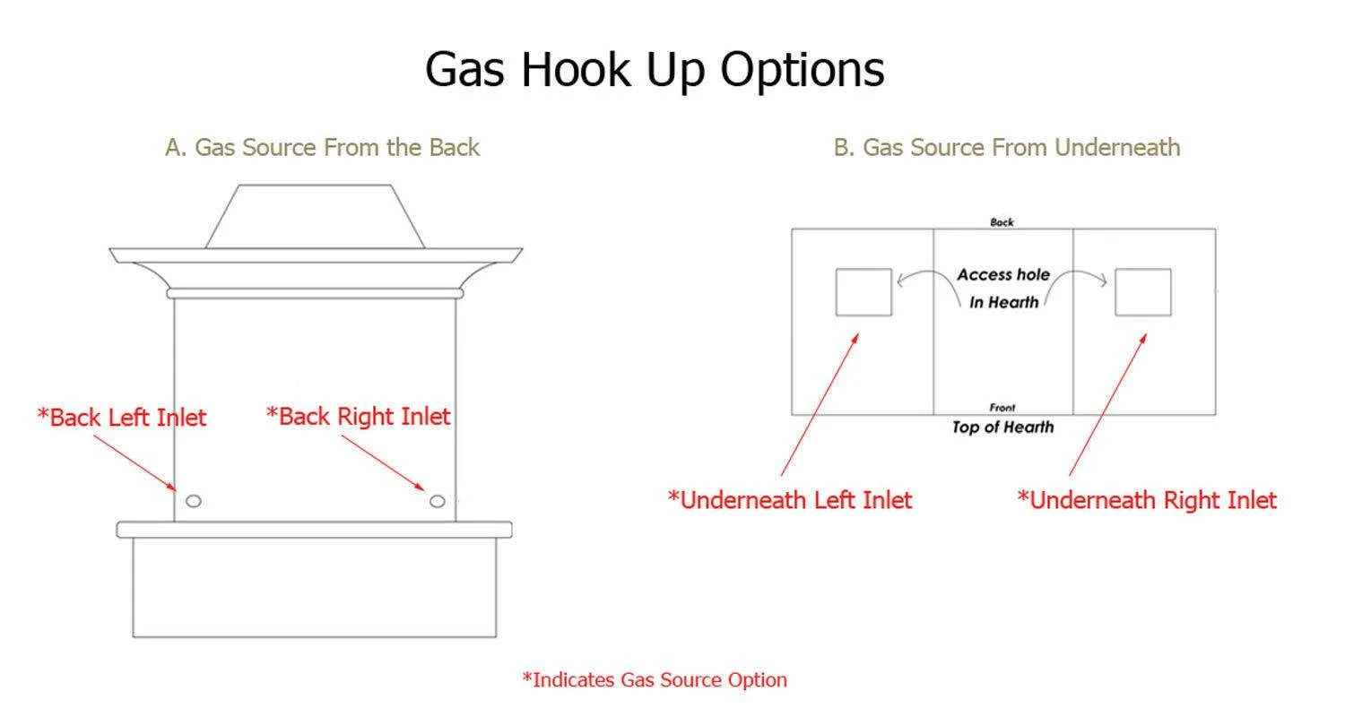 American Fyre Designs Grand Mariposa Outdoor Gas Fireplace 4 American Fyre Designs Grand Mariposa Outdoor Gas Fireplace - Image 4