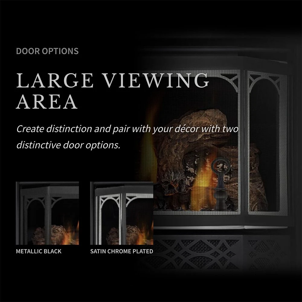 Napoleon GDS28-1NSB Haliburton Millivolt Ignition Direct Vent Gas Stove 6 Napoleon GDS28-1NSB Haliburton Millivolt Ignition Direct Vent Gas Stove - Image 6