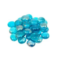 Real Fyre GLG-10-T Blue Topaz Fyre Gems, 10 Pounds