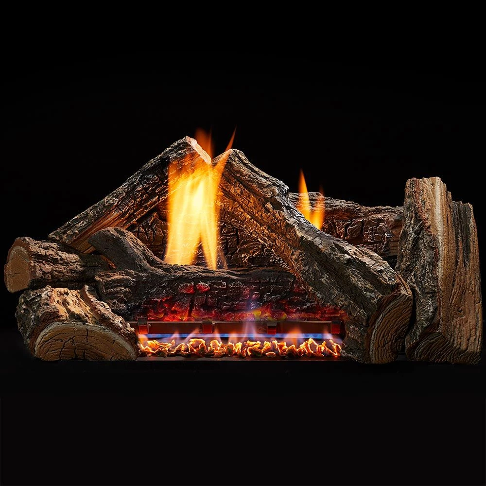 Monessen GGDY Glow Getter Dynamo Vent-Free Gas Log Set 1 Monessen GGDY Glow Getter Dynamo Vent-Free Gas Log Set