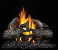 Napoleon GL28 Reversible Vented Gas Log Set, 28-Inch -Natural Gas Fire Place Store gl28 tree bark