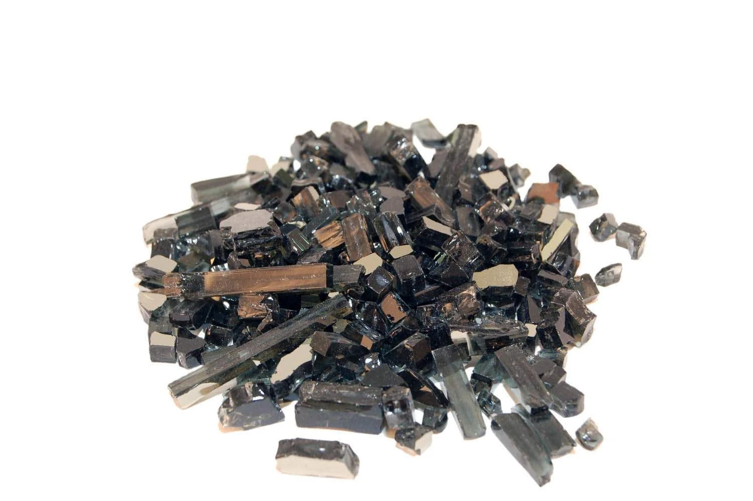 American Fyre Designs 10-Pound Premium Fire Glass, Black Reflective 2 American Fyre Designs 10-Pound Premium Fire Glass, Black Reflective - Image 2