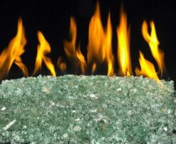 American Fyre Designs 10-Pound Classic Fire Glass, Emerald