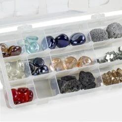 The Outdoor GreatRoom Company GLASS-MEDIA-BOX Fire Glass And Lava Rock Sample Box -Natural Gas Fire Place Store glass media box c 07 22