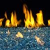 American Fyre Designs 10-Pound Fire Glass Gems, Blue Topaz