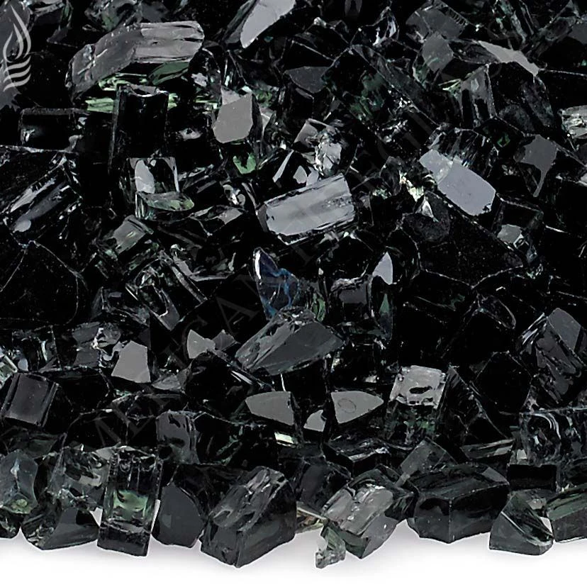 Rasmussen GLX-BL Black Fire Glass, 10-Pounds 2 Rasmussen GLX-BL Black Fire Glass, 10-Pounds - Image 2