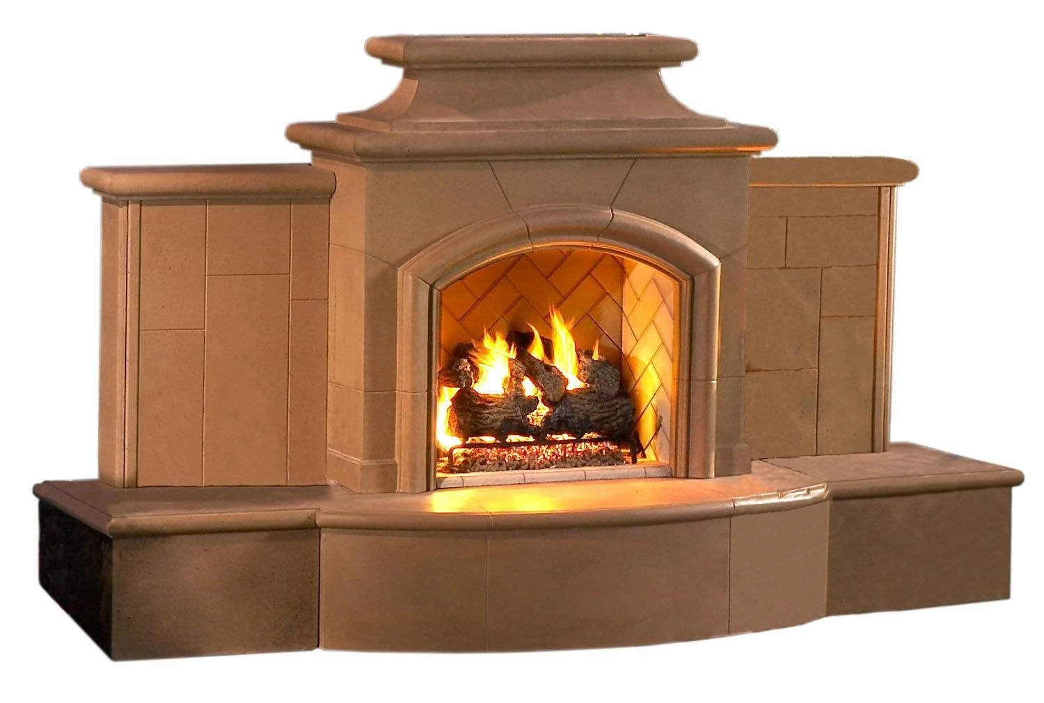 American Fyre Designs Grand Mariposa Outdoor Gas Fireplace 1 American Fyre Designs Grand Mariposa Outdoor Gas Fireplace