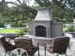 American Fyre Designs Grand Phoenix Outdoor Gas Fireplace -Natural Gas Fire Place Store grand phoenix ls 3