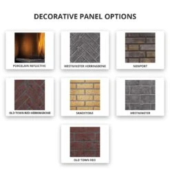 Napoleon GX36TRE-1 Ascent X Series Electronic Ignition Direct Vent Gas Fireplace -Natural Gas Fire Place Store gx36 decorative panels options 12 19