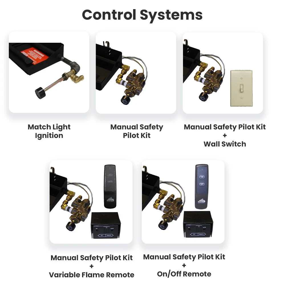 Hargrove Select Vented Gas Log Set With RGA/ANSI Certified Burner (HGHSSAA-EHB-RGA) 3 Hargrove Select Vented Gas Log Set With RGA/ANSI Certified Burner (HGHSSAA-EHB-RGA) - Image 3