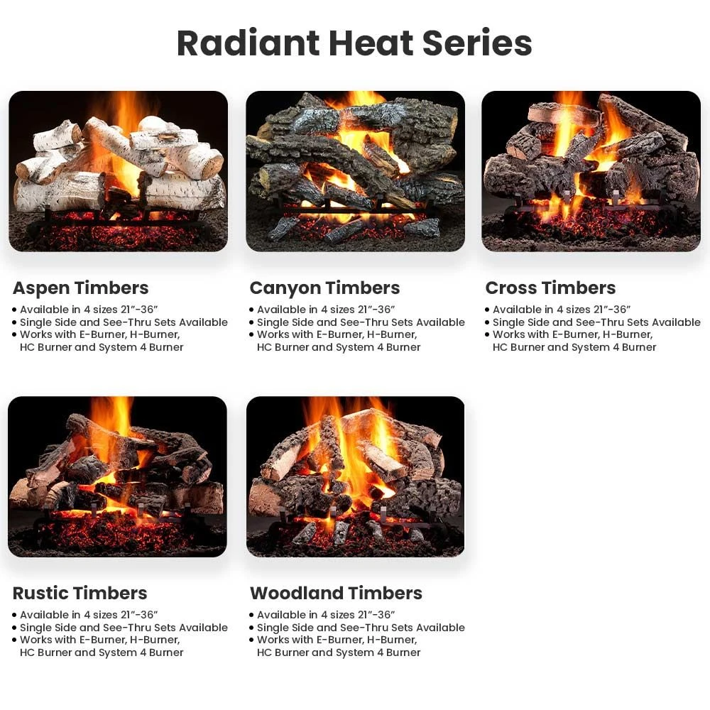 Hargrove Twilight Inferno Vented Gas Log Set With RGA/ANSI Certified Burner (HGTISAA-EHB-RGA) 4 Hargrove Twilight Inferno Vented Gas Log Set With RGA/ANSI Certified Burner (HGTISAA-EHB-RGA) - Image 4