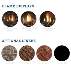 Kingsman HBZDV4224 42-Inch Zero Clearance Dual Burner Direct Vent Gas Fireplace With Log Set 7 Kingsman HBZDV4224 42-Inch Zero Clearance Dual Burner Direct Vent Gas Fireplace With Log Set -Natural Gas Fire Place Store hbzdv3624n liners media a 10 20 1