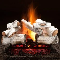 Hargrove Aspen Timbers See-Through Vented Gas Log Set With RGA/ANSI Certified Burner (HGATSST-STB-RGA)