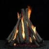 Hargrove Pinnacle Series Mid Everest Stack Vented Gas Log Set With Burner Kit (HGEVSPL-PB)