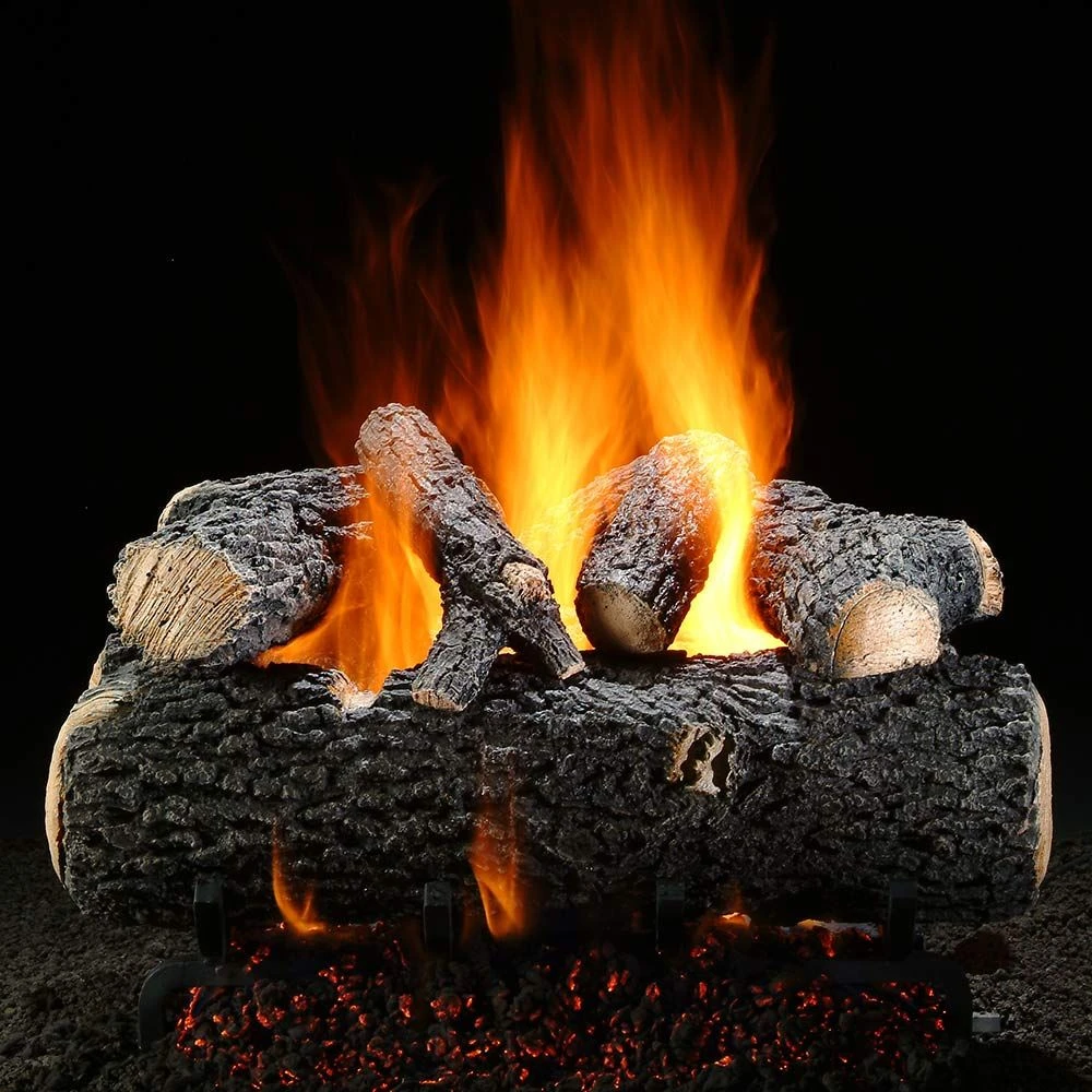 Hargrove Grand Oak See-Through Shallow Vented Gas Log Set With RGA/ANSI Certified Burner (HGGOSST-SSB-RGA) 1 Hargrove Grand Oak See-Through Shallow Vented Gas Log Set With RGA/ANSI Certified Burner (HGGOSST-SSB-RGA)