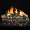 Hargrove Kodiak Timbers Double Stack Vented Gas Log Set With Burner Kit (HGKTS-DSB)