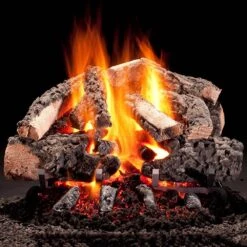 Hargrove Woodland Timbers Vented Gas Log Set With RGA/ANSI Certified Burner (HGWTSAA-EHB-RGA)