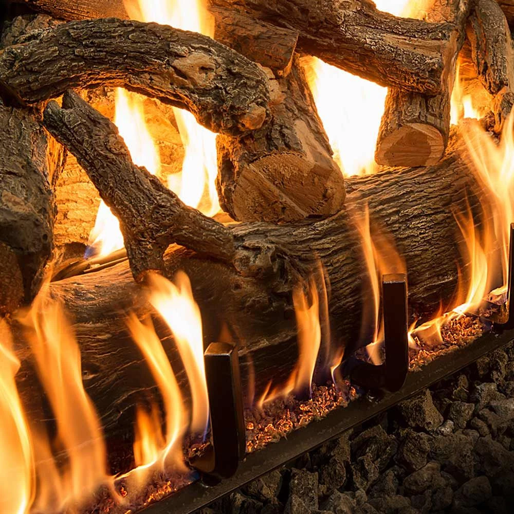 Grand Canyon Arizona Weathered Oak Double Sided Jumbo Vented Gas Log Set 3 Grand Canyon Arizona Weathered Oak Double Sided Jumbo Vented Gas Log Set - Image 3